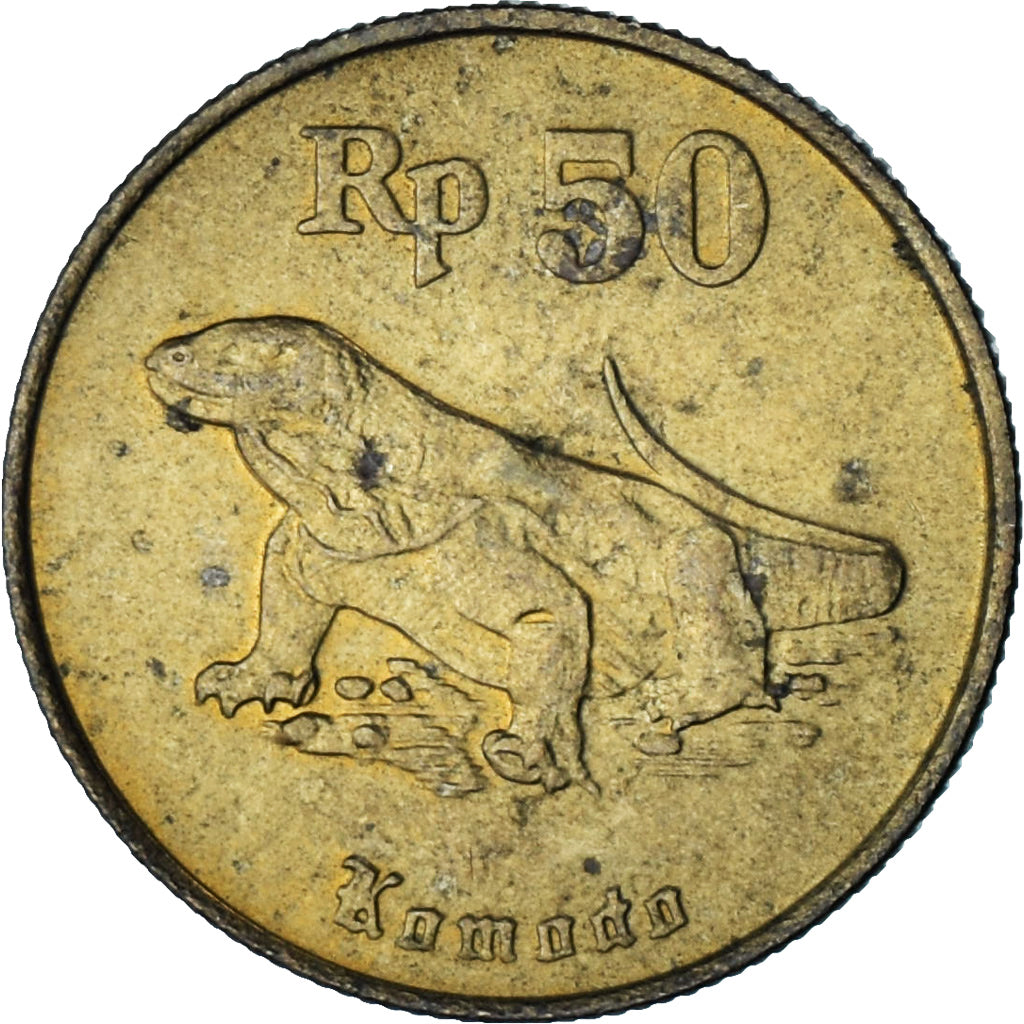 Indonesia, 50 Rupiah, 1995