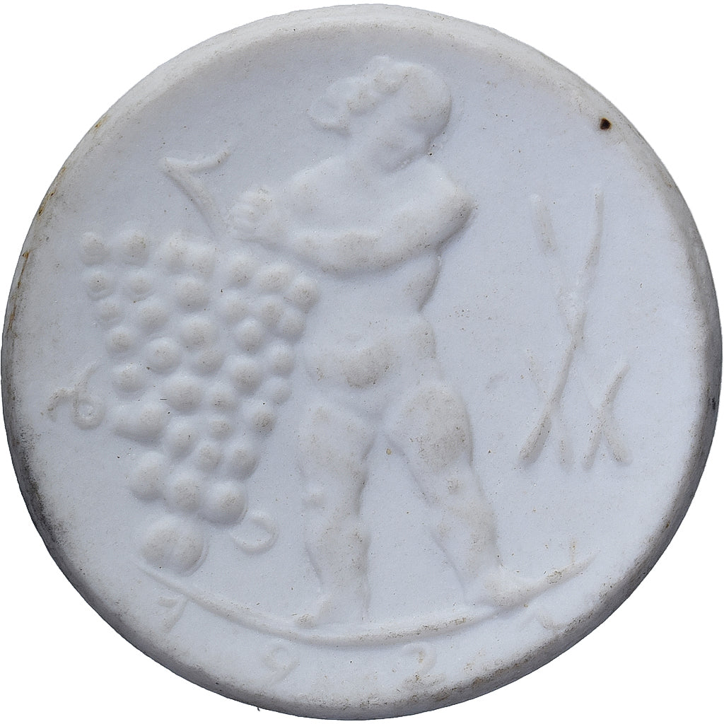 ALEMANIA - REPÚBLICA DE WEIMAR, Stadt Meissen, 50 Pfennig, 1921, SC, Porcelana