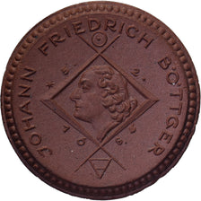 Weimar Republic, Stadt Schleiz, 50 Pfennig, 1922, MS(63), Porcelain