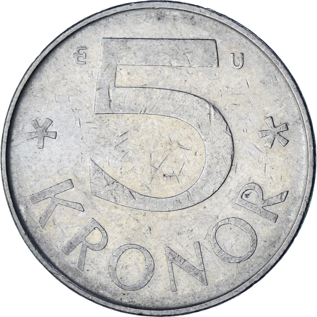 Svezia, 5 Kronor, 1985