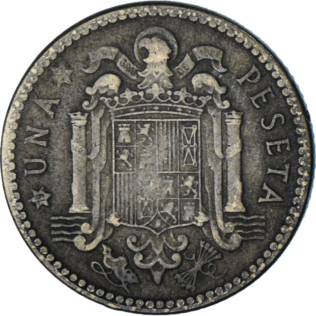 Spanje, 1 Peseta, 1947