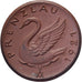 ALEMANIA - REPÚBLICA DE WEIMAR, Stadt Prenzlau, 1/2 Mark, 1921, SC, Porcelana