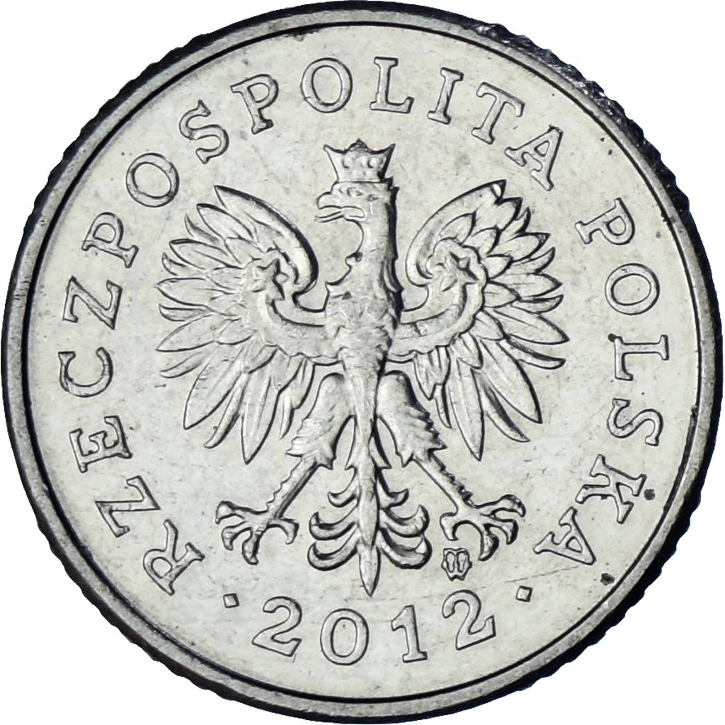 Pologne, 10 Groszy, 2012