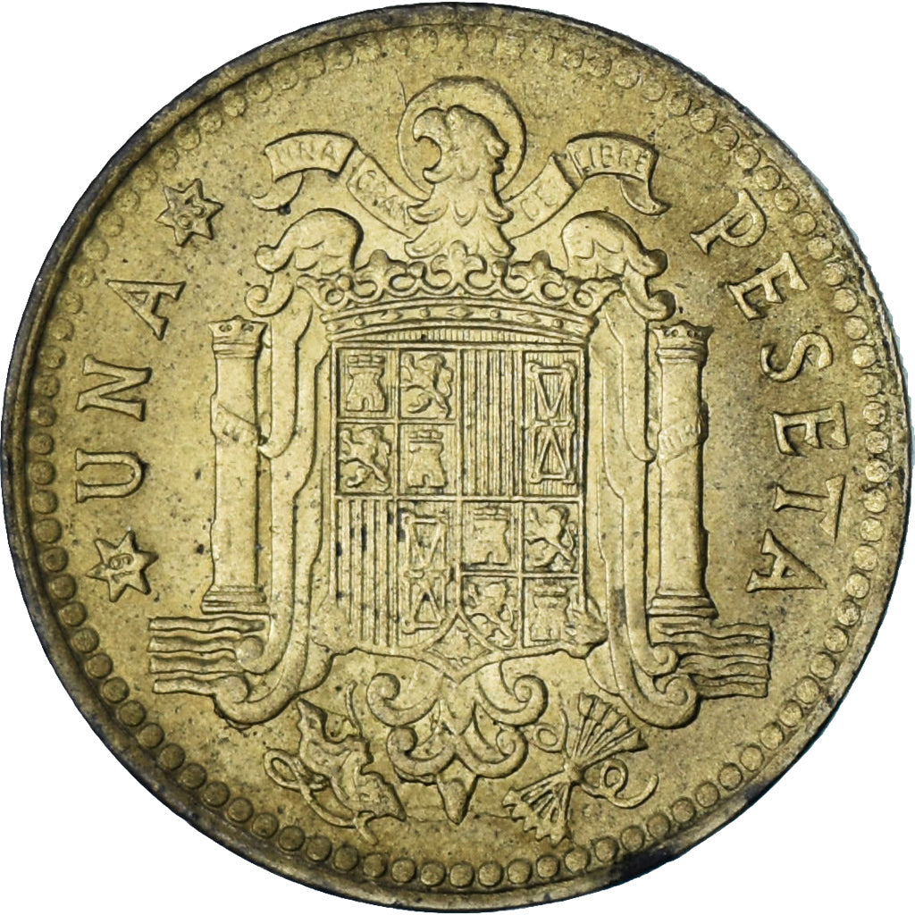 Spagna, 1 Peseta, 1953