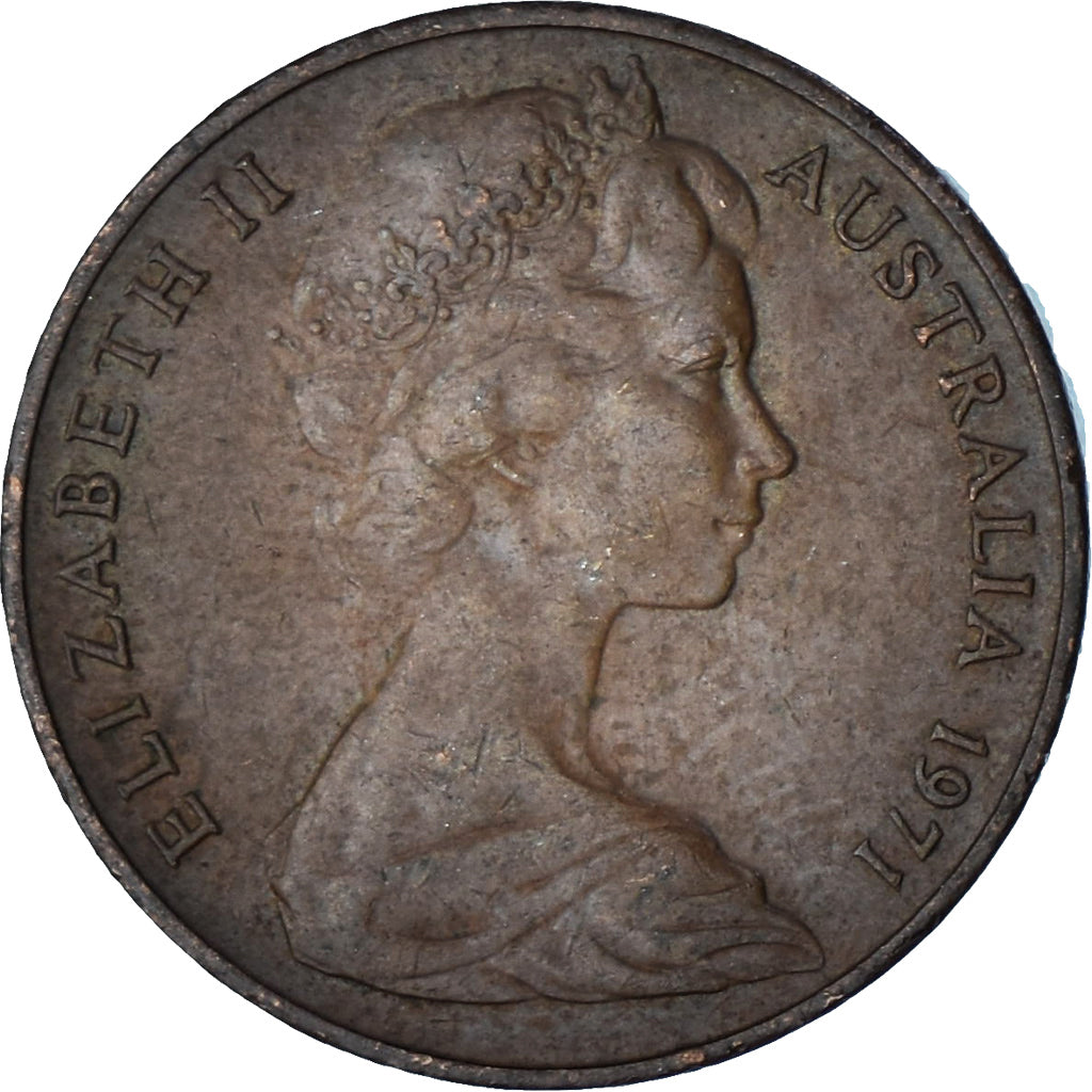 Australia, 2 Cents, 1971