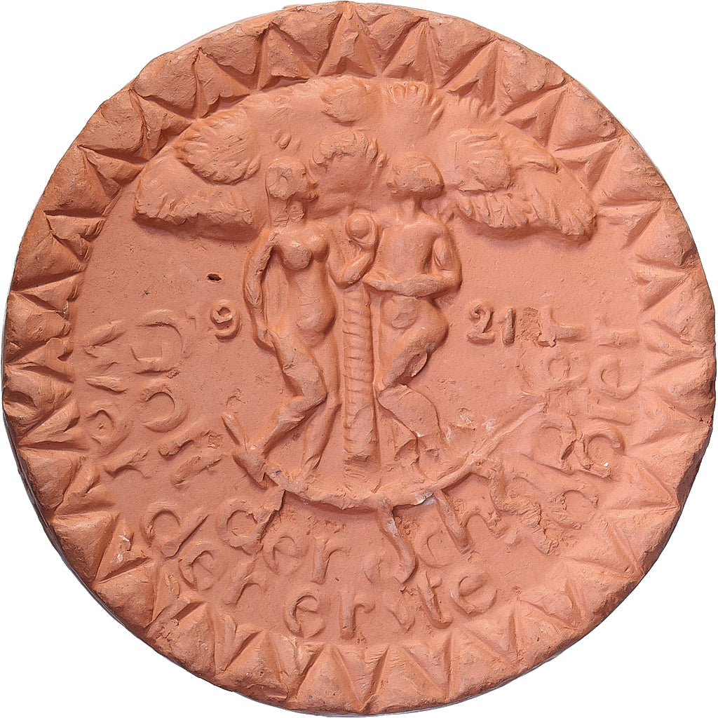 République de Weimar, Municipalité de Höhr, 75 Pfennig, 1921, SPL, Porcelaine