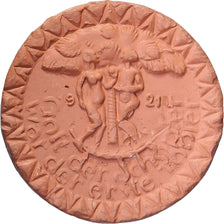 République de Weimar, Municipalité de Höhr, 75 Pfennig, 1921, SPL, Porcelaine