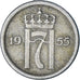 Noruega, 25 Öre, 1955