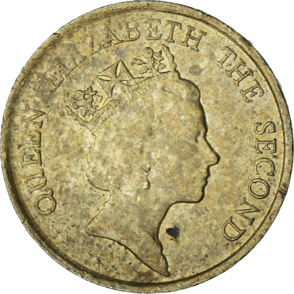 Hong Kong, 10 Cents, 1987