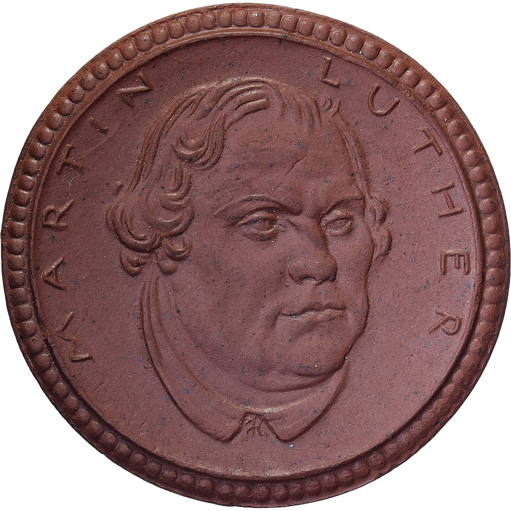 Weimar Republic, Stadt Eisenach, 1 Mark, 1921, MS(63), Porcelain