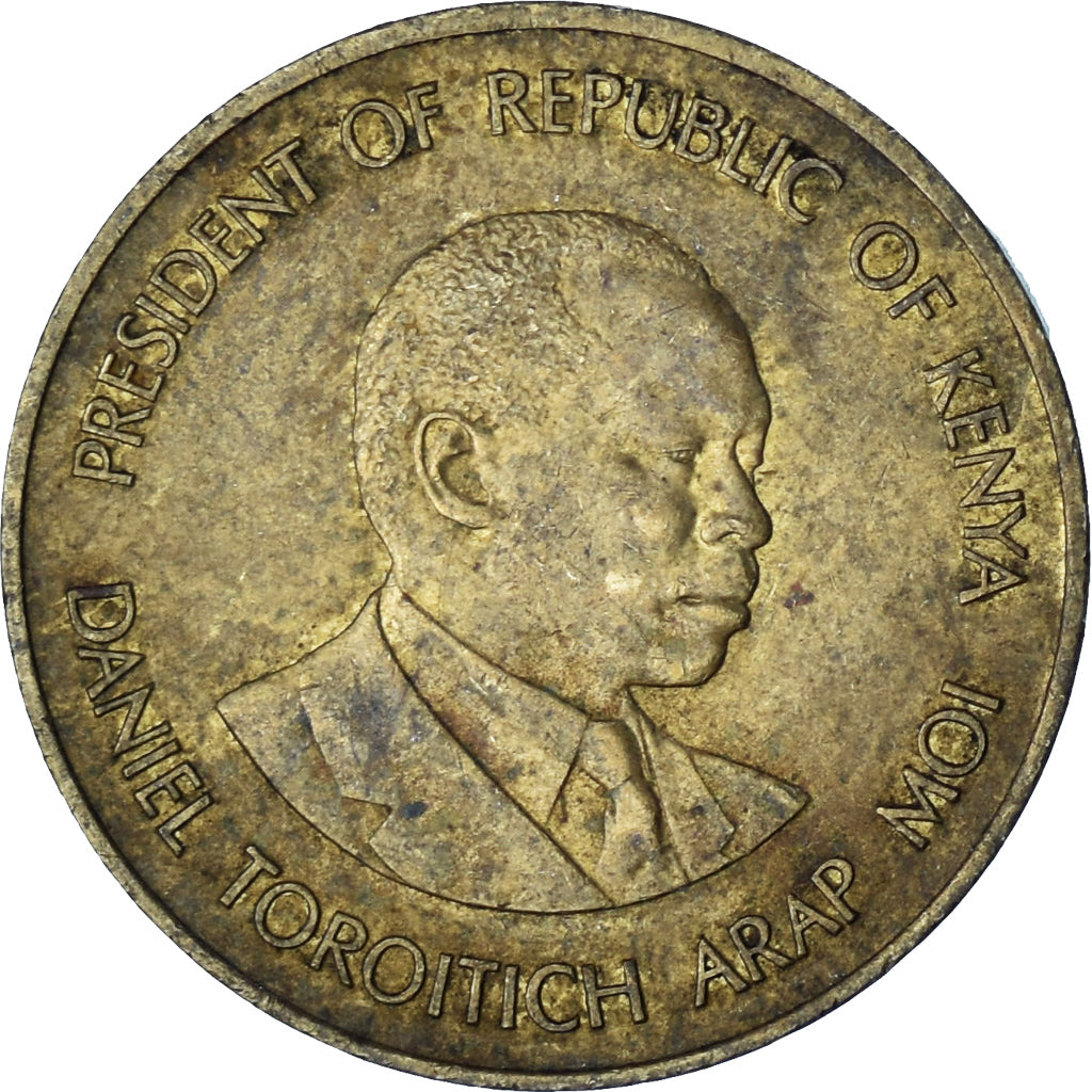 Kenya, 5 Cents, 1989