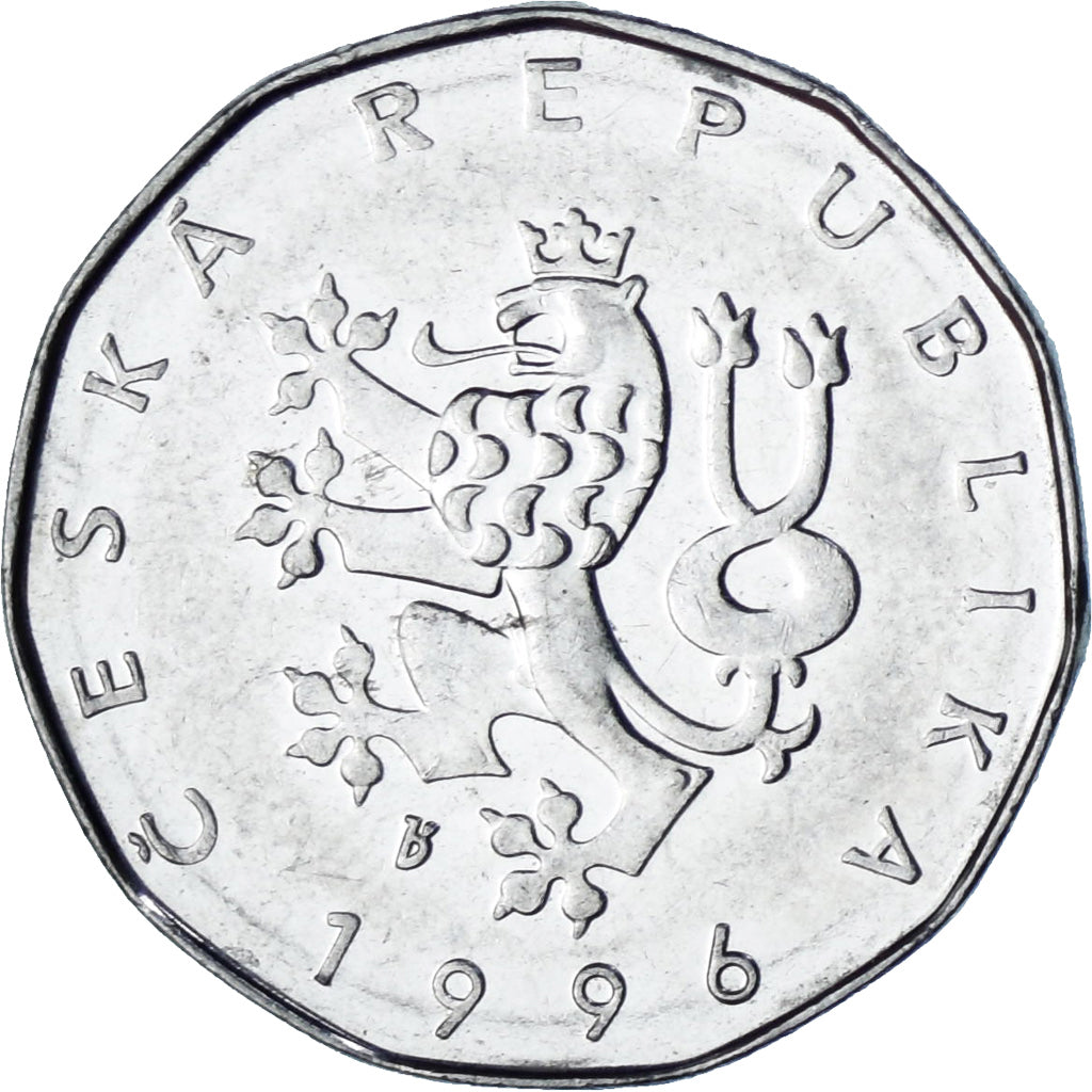 Tschechische Republik, 2 Koruny, 1996