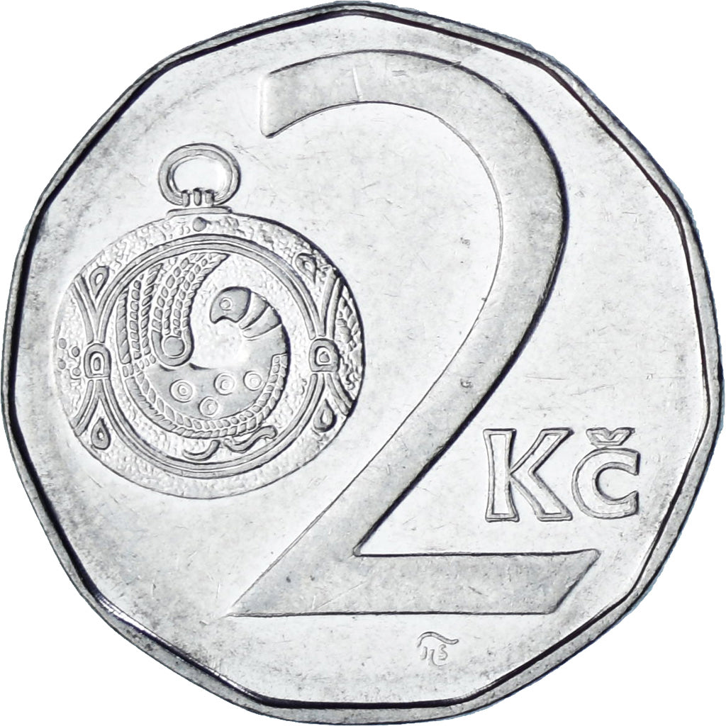 Tschechische Republik, 2 Koruny, 1996