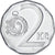 Czech Republic, 2 Koruny, 1996