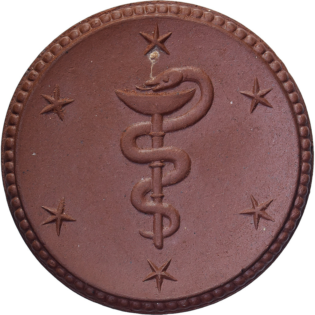 Weimar Republic, Municipality of Weixdorf, 1 Mark, 1921, MS(63), Porcelain