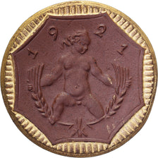 Deutschland, Weimarer Republik, Federal state of Saxony, 5 Mark, 1921, Gilded