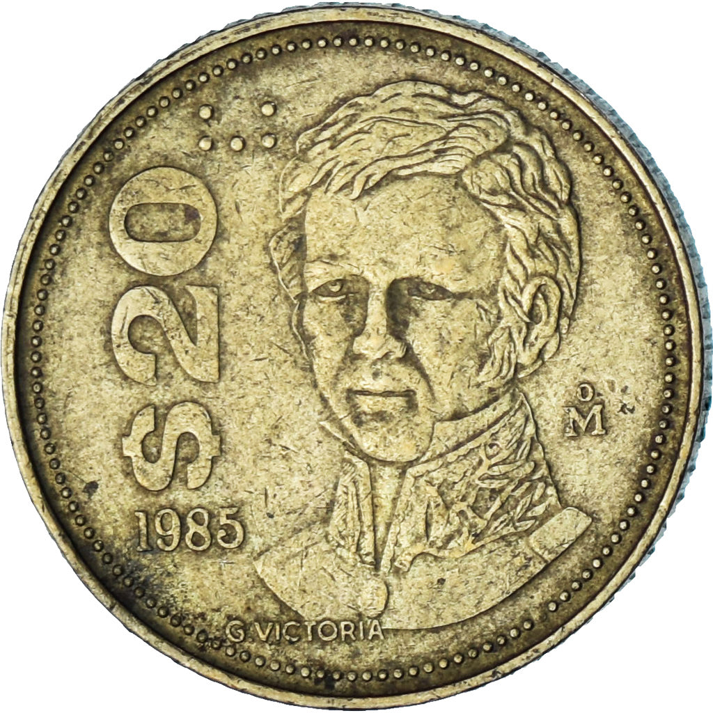 Messico, 20 Pesos, 1985