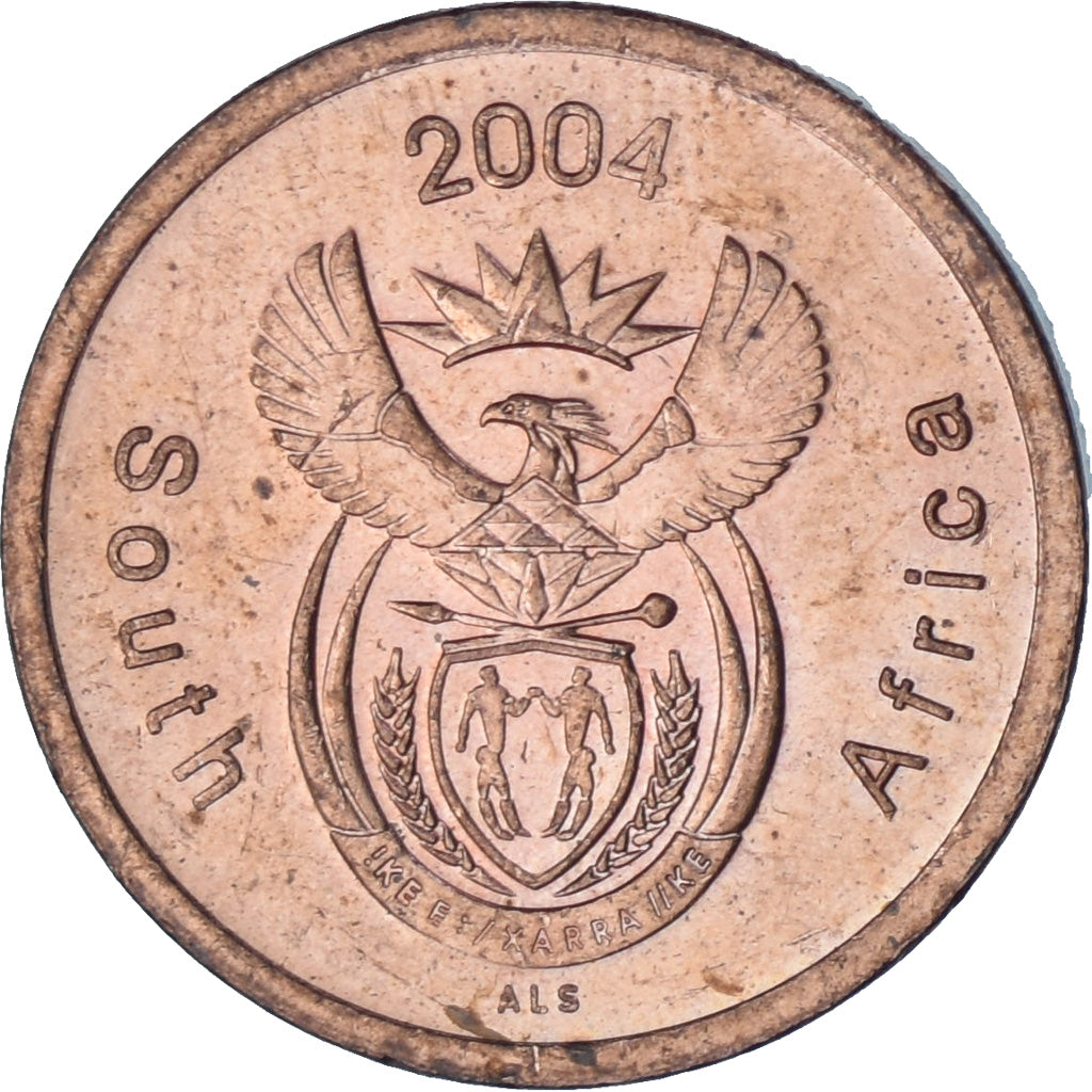 Afrique du Sud, 5 Cents, 2004