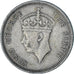 Mauricio, 1/2 Rupee, 1950