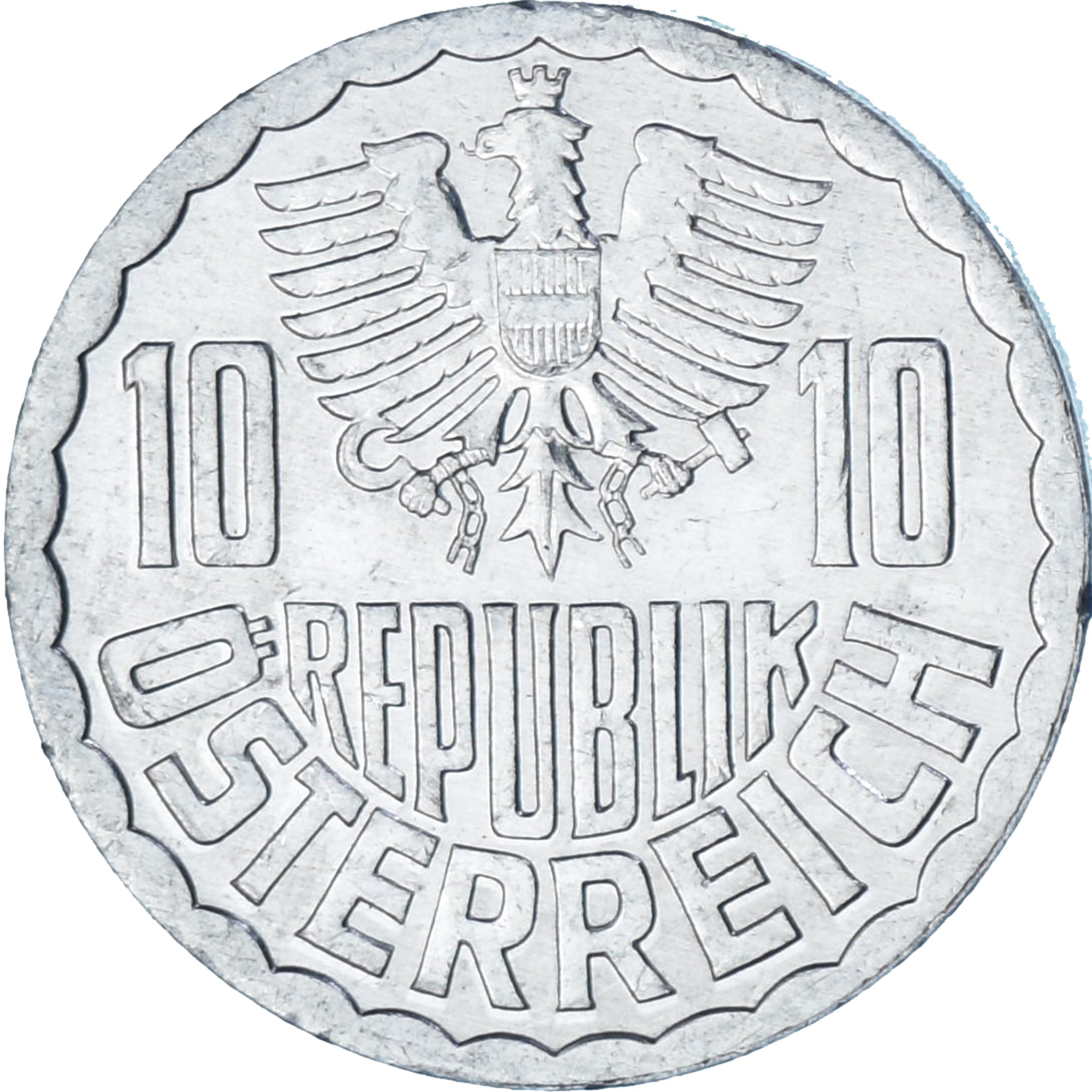 Austria, 10 Groschen, 1992