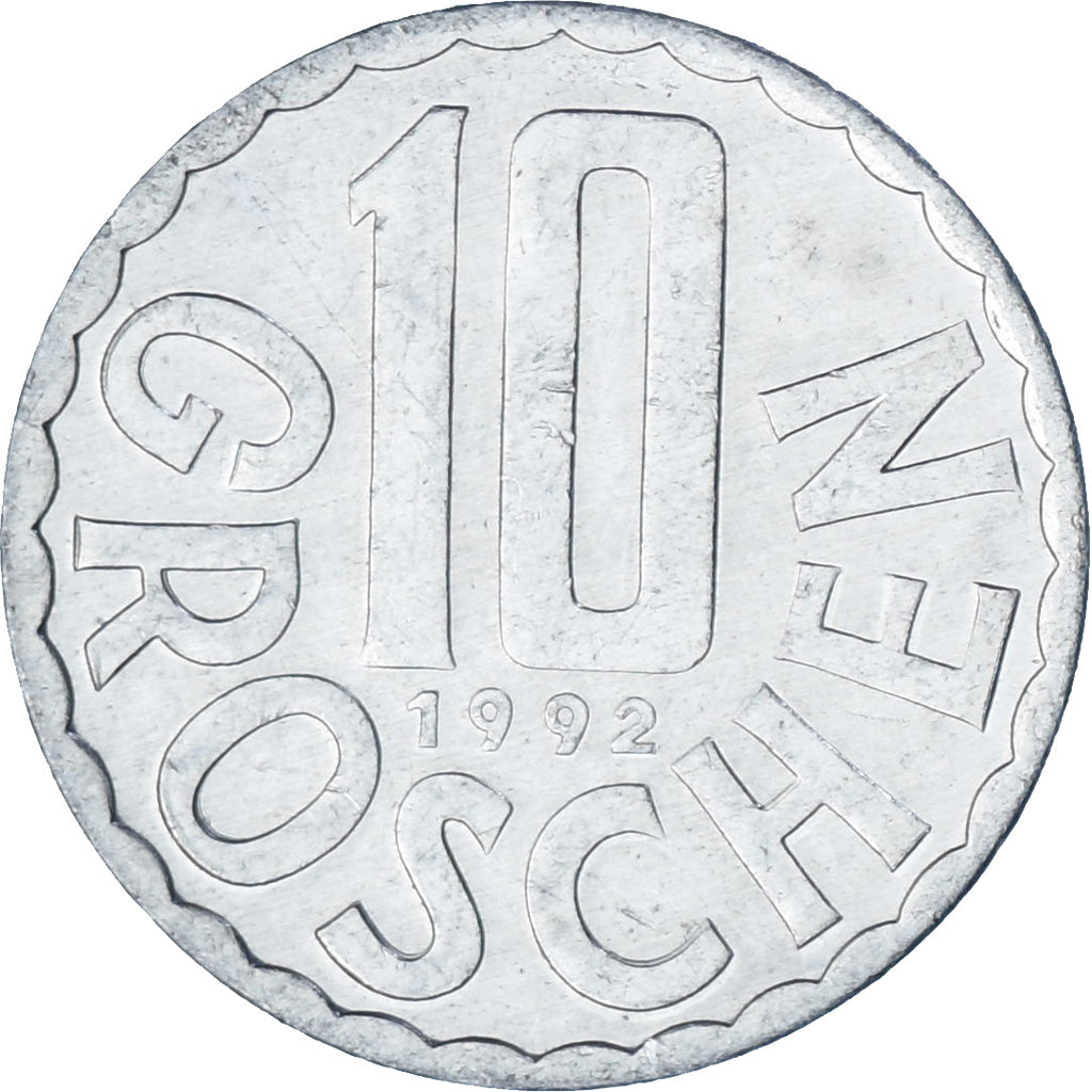 Austria, 10 Groschen, 1992