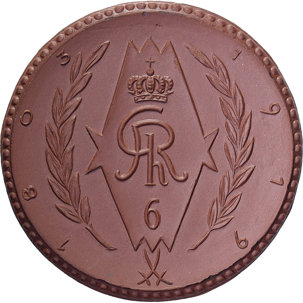 Germania, medaglia, ChR, Den Toten zur Ehr, 1919, Porcellana, SPL