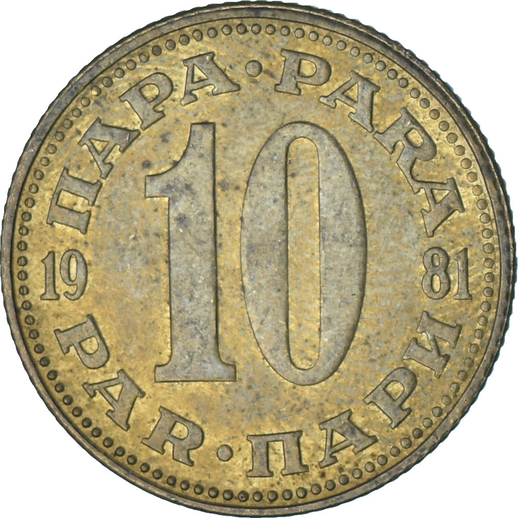 Jugoslawien, 10 Dinara, 1981