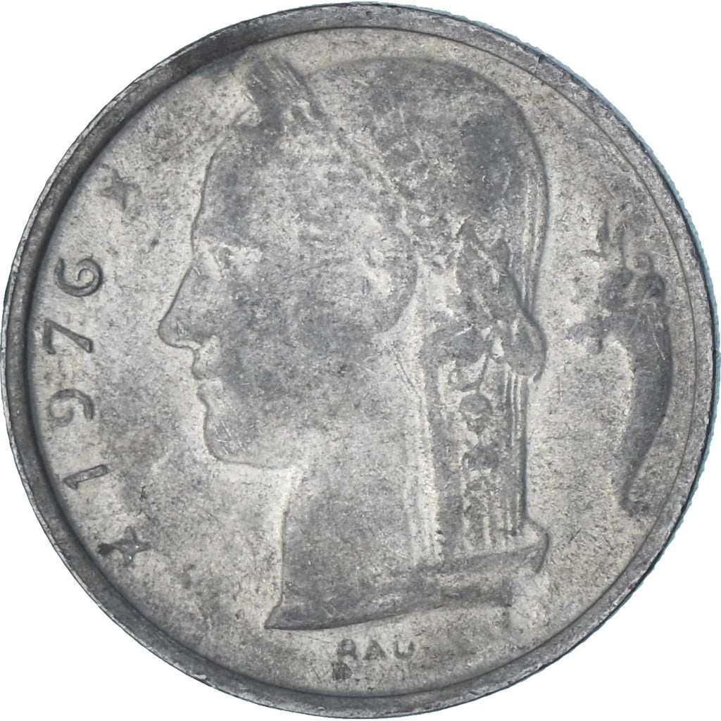 Belgio, 5 Francs, 5 Frank, 1976