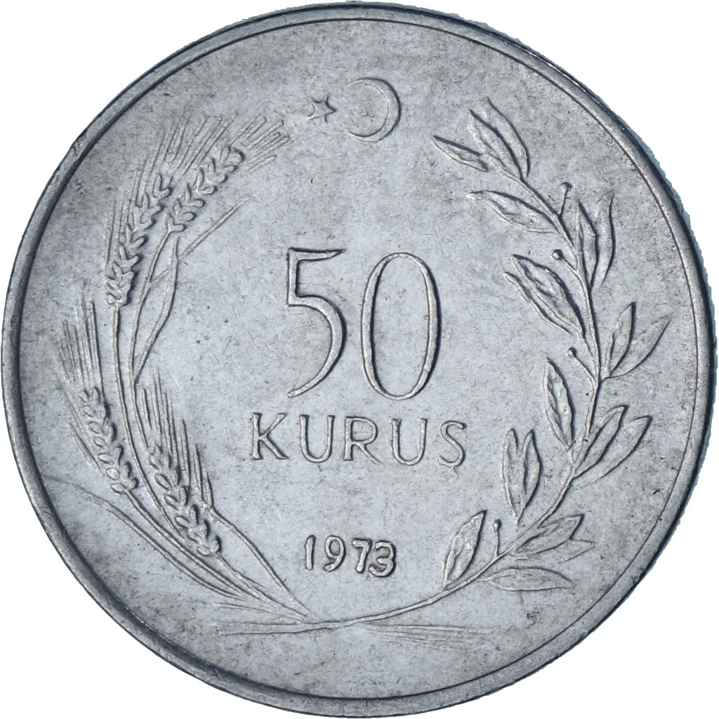 Turquia, 50 Kurus, 1973