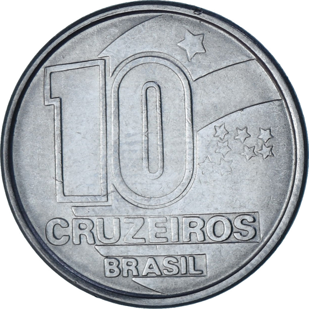 Brazilië, 10 Cruzeiros, 1990