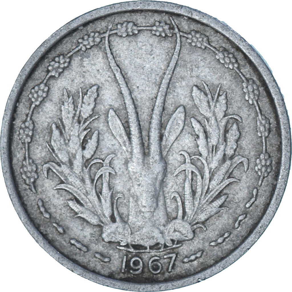 West Afrikaanse Staten, Franc, 1967