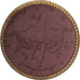 Deutschland, Medaille, Höhere Mädchenschule, Meissen, 1921, Porzellan, Gilded