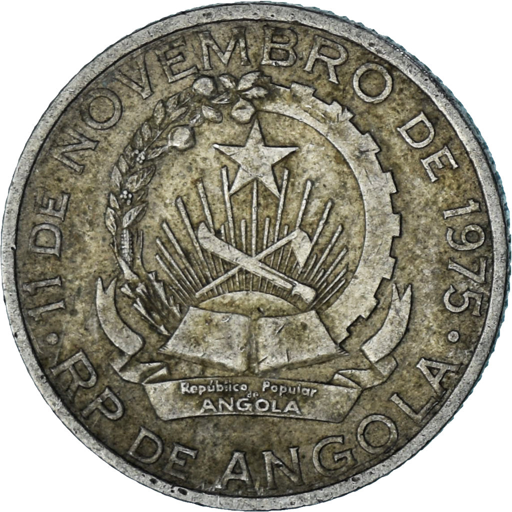Angola, Kwanza, 1979, Cobre-níquel, EF(40-45)