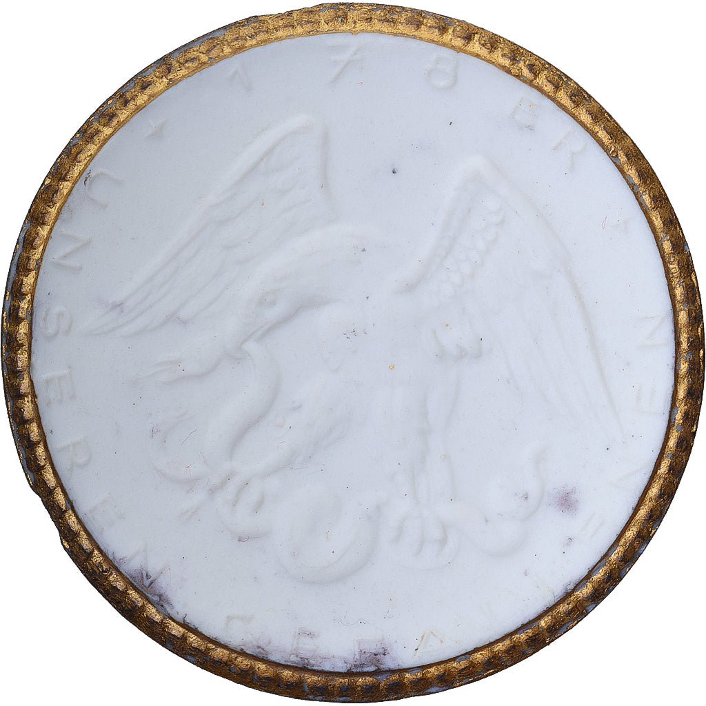 Germany, Medal, Kamenz, WWI, 1922, Porcelain, Gilded, MS(63)