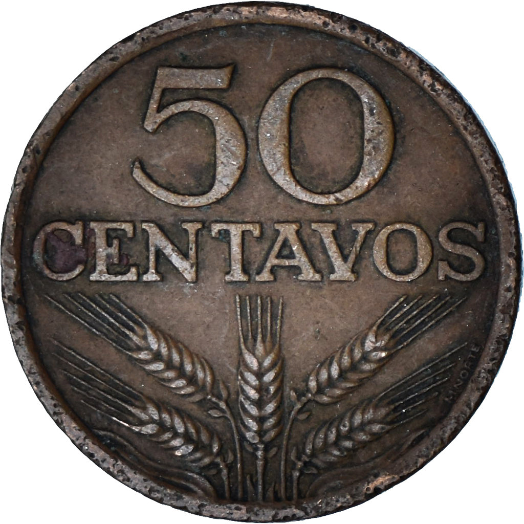 Portugal, 50 Centavos, 1976