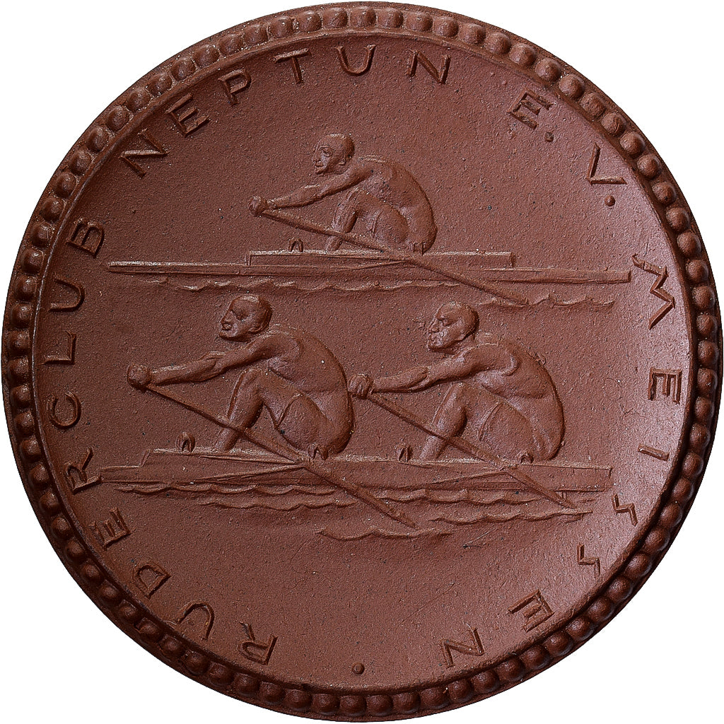 Deutschland, Medaille, Meissen, 40 ans du club d'avirons Neptune, 1922