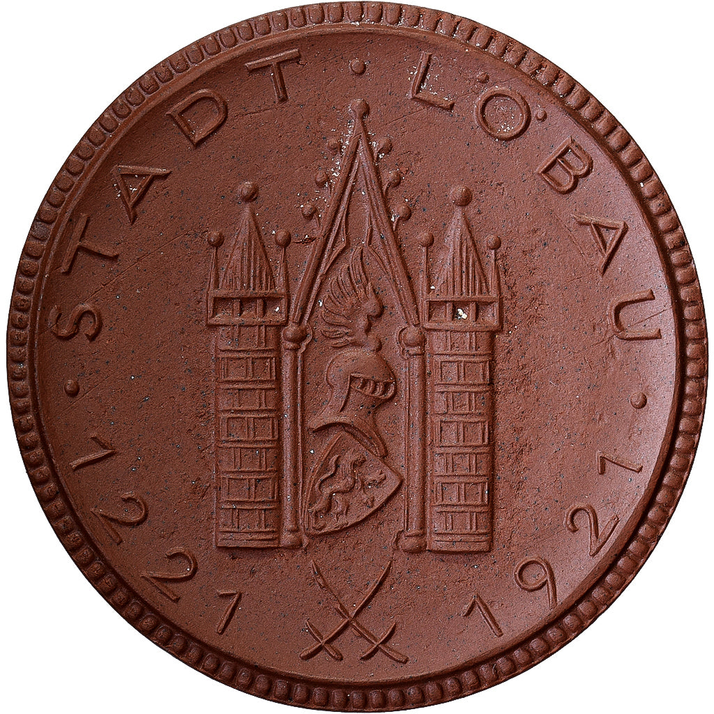 Germany, Medal, 700 years of Löbau, 1921, Porcelain, MS(63)