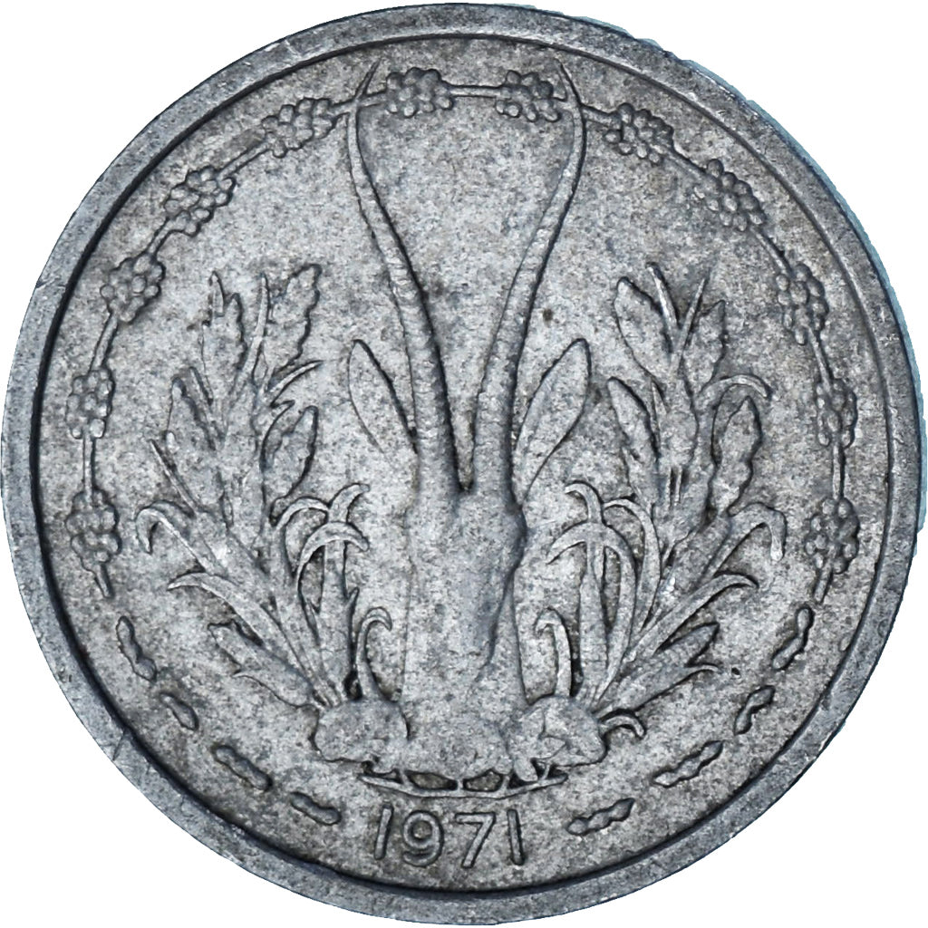Estados da África Ocidental, Franc, 1971