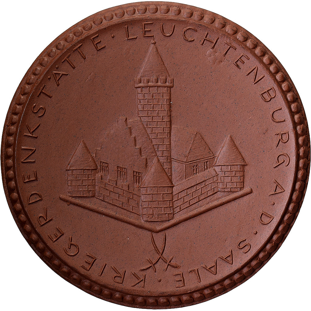 Alemanha, medalha, Mémorial des guerriers d'Altenburg Leuchtenburg, 1921