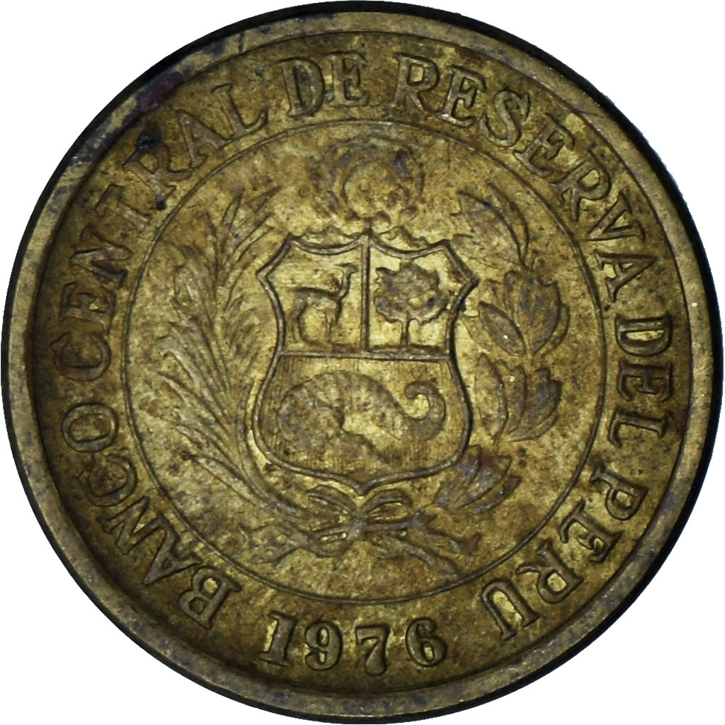 Perú, 1/2 Sol, 1976