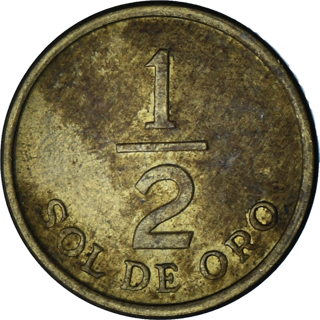 Perú, 1/2 Sol, 1976