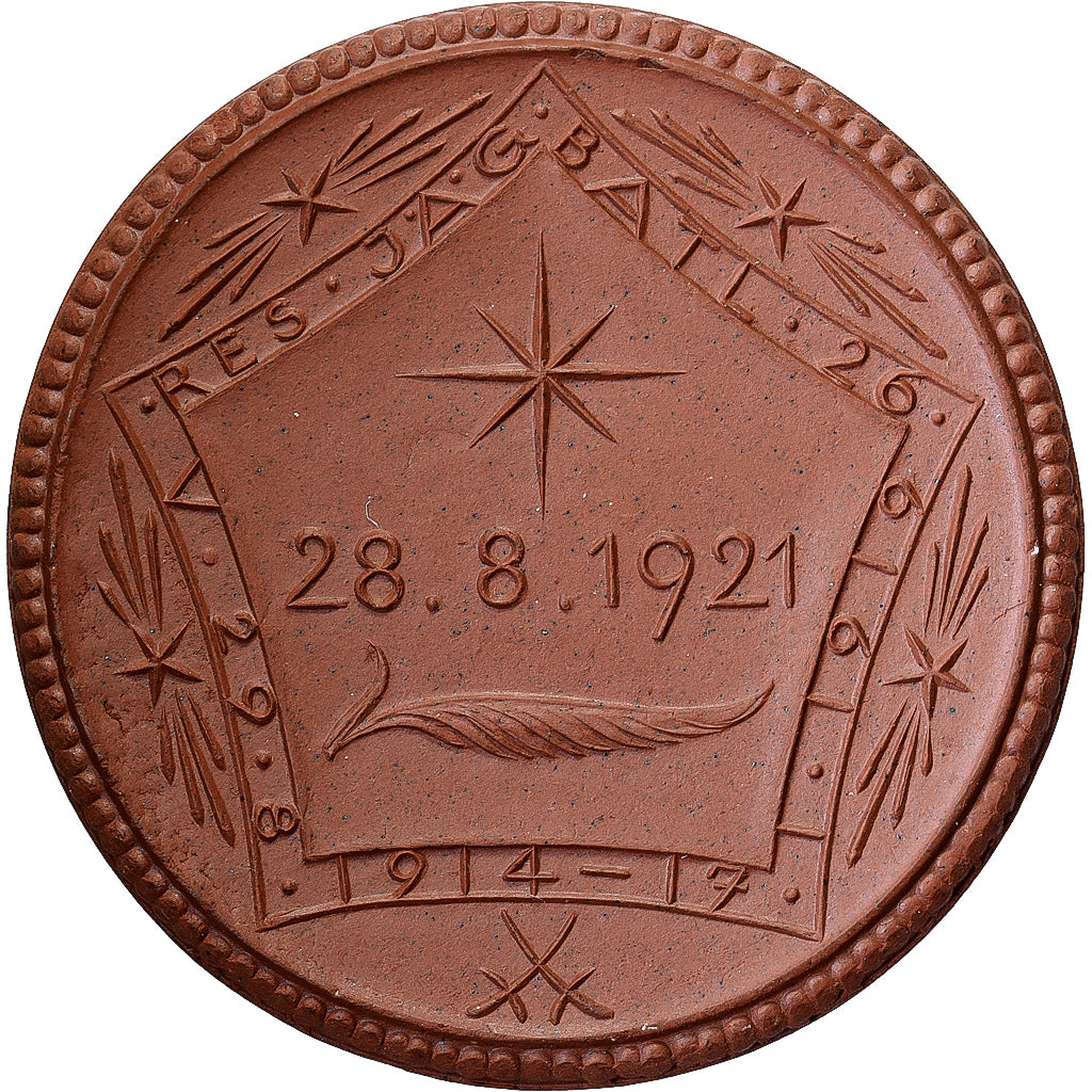 Deutschland, Medaille, Freiberg, Monument to the Jagers reserve Battalion, 1921