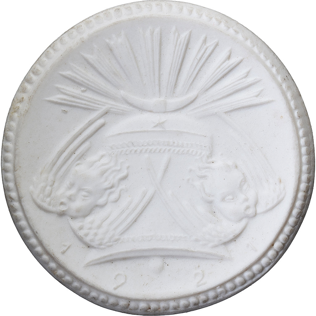 NIEMCY, REP. WEIMARSKA, Stadt Meissen, 10 Mark, 1921, MS(63), Porcelana