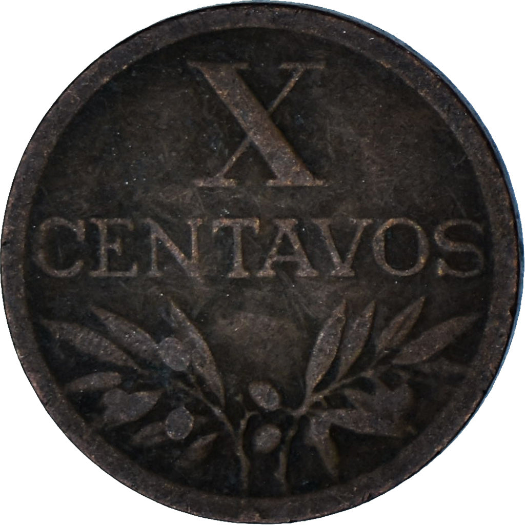Portugal, 10 Centavos, 1950