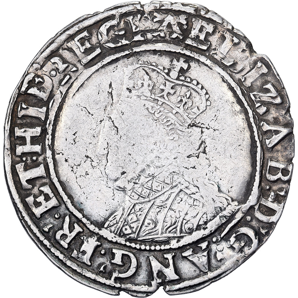 Kingdom of England, Elizabeth, 1 Shilling, 1582-1584, London, Zilver, FR