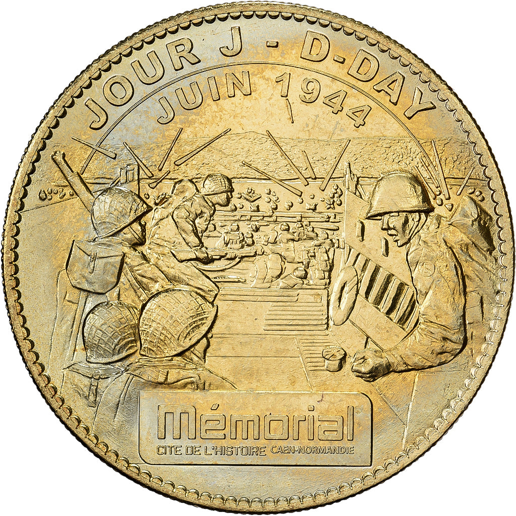 Francja, medal, D Day, Mémorial, Cité de l'Histoire, 2012