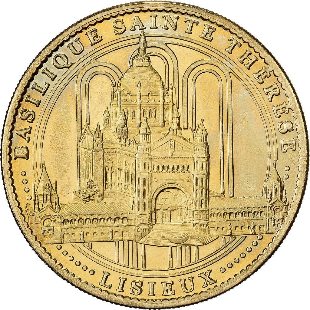 Frankreich, Medaille, Basilique Sainte-Thérèse, Lisieux, 2012