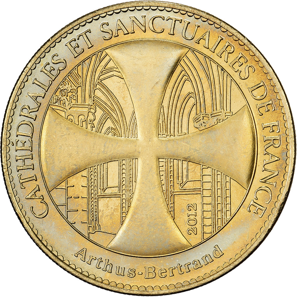 Frankreich, Medaille, Basilique Sainte-Thérèse, Lisieux, 2012