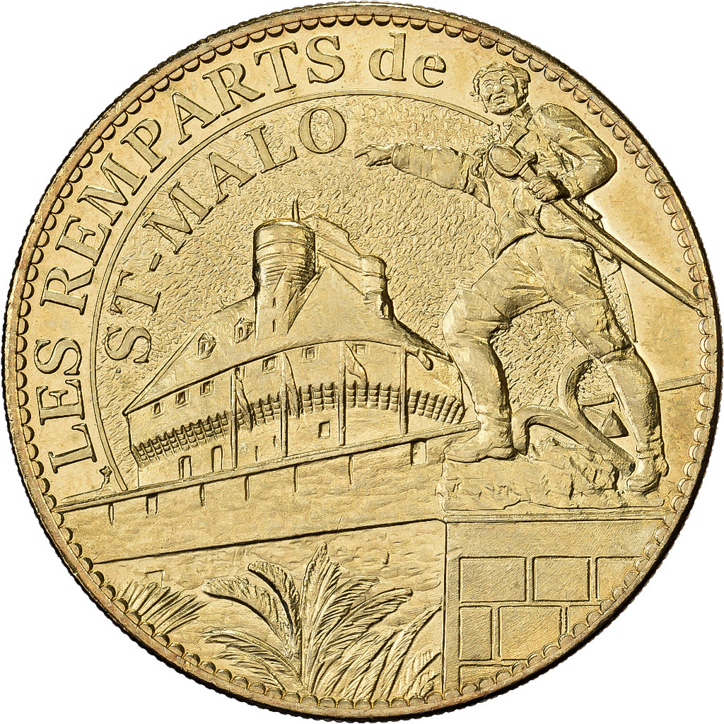 Frankrijk, Medaille, Saint-Malo - les remparts, 2011, Cupro-aluminium-nickel