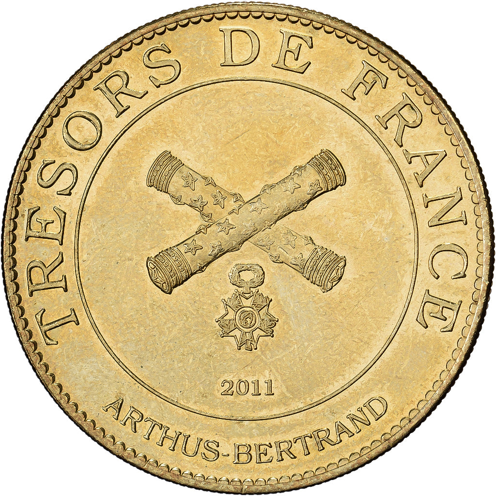 Frankrijk, Medaille, Saint-Malo - les remparts, 2011, Cupro-aluminium-nickel